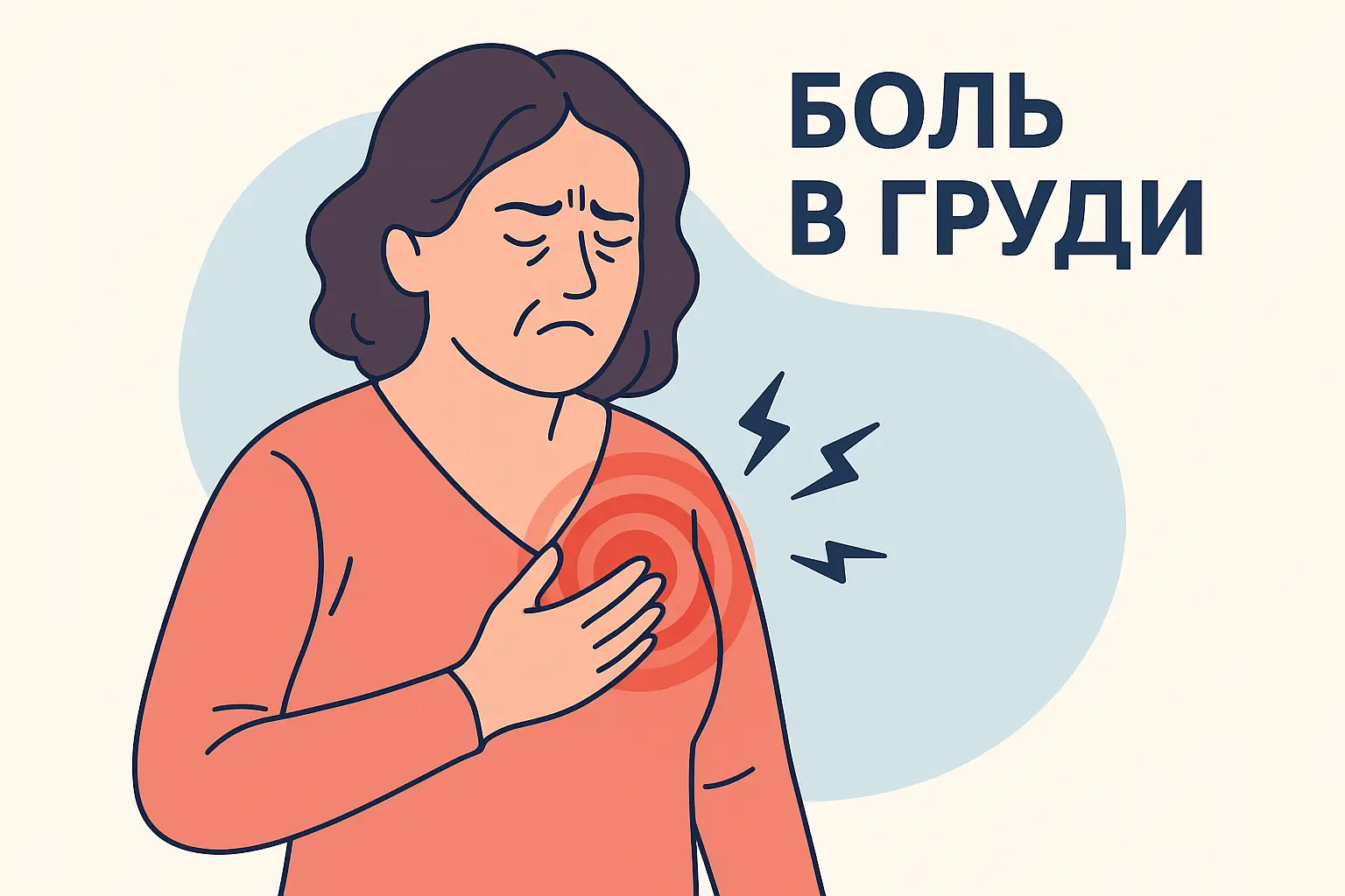 Боль в груди — как отличить опасное и что делать дальше